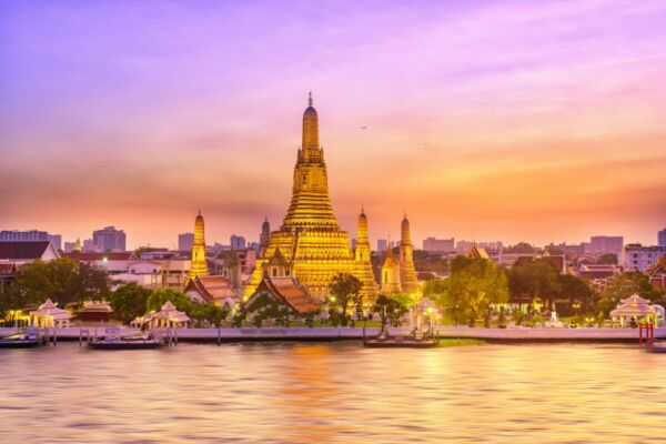 Thailand Bangkok Wat Arun Chao River