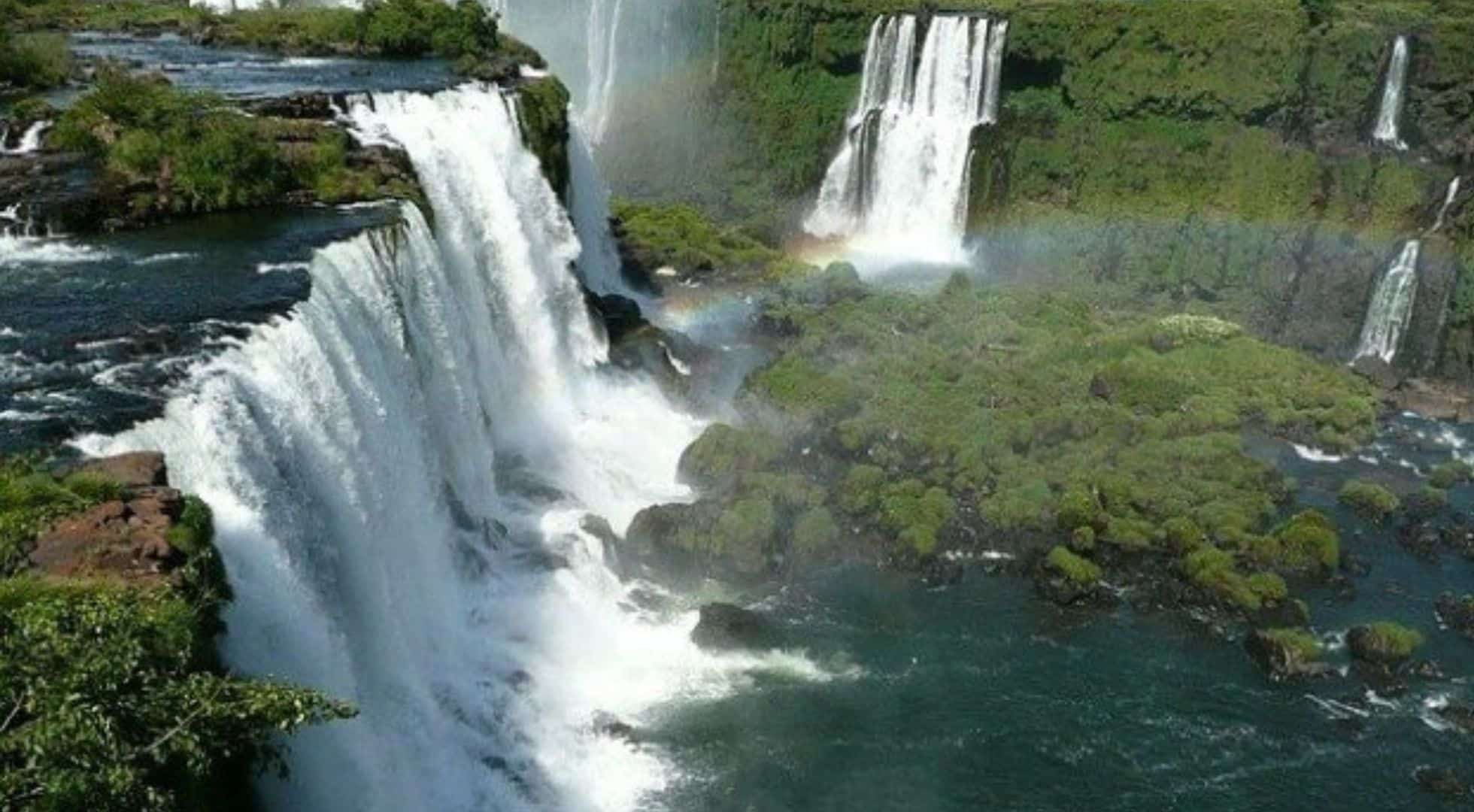 Brazil waterfall Brazil is home to great waterfalls