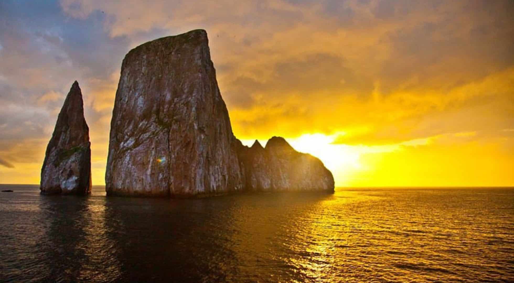 galapagos kicker rock galapagos-kicker rock