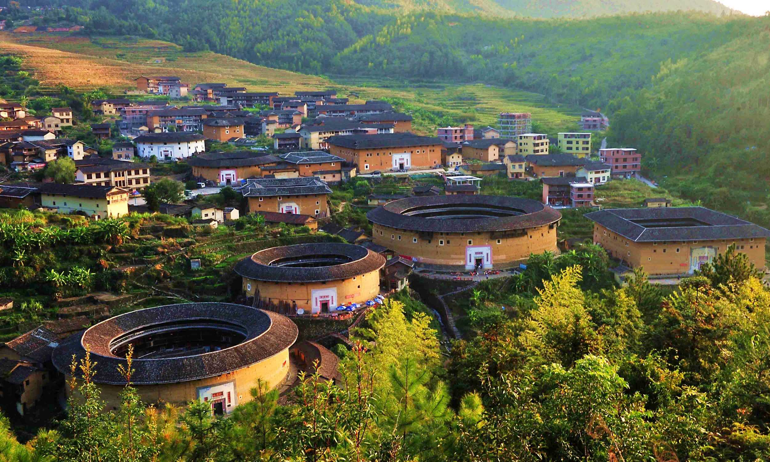 China Fujian Xiamen Tulou