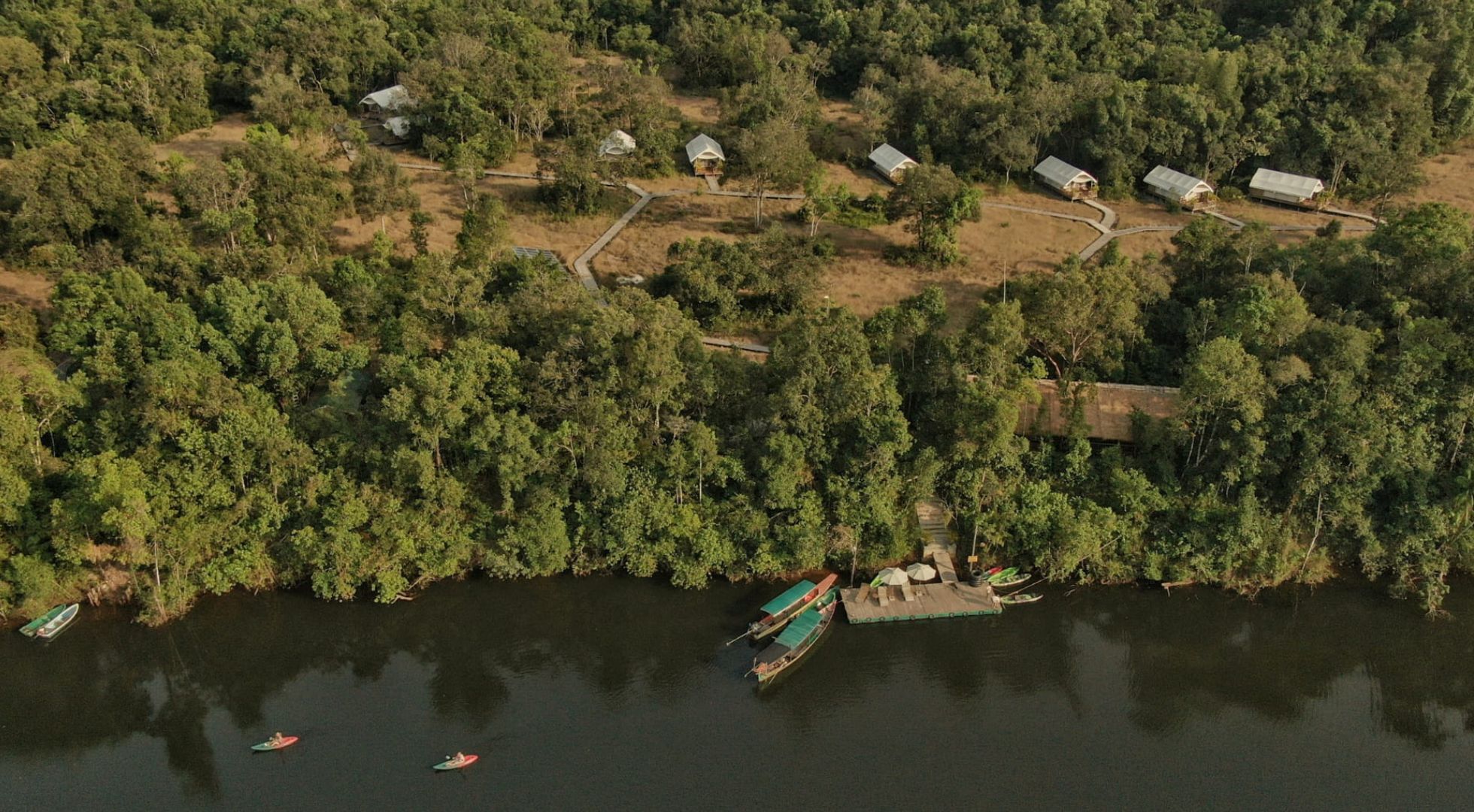 CardamomTentedCambodia Eco-friendly accommodation in Cambodia. Located in the country's largest national park