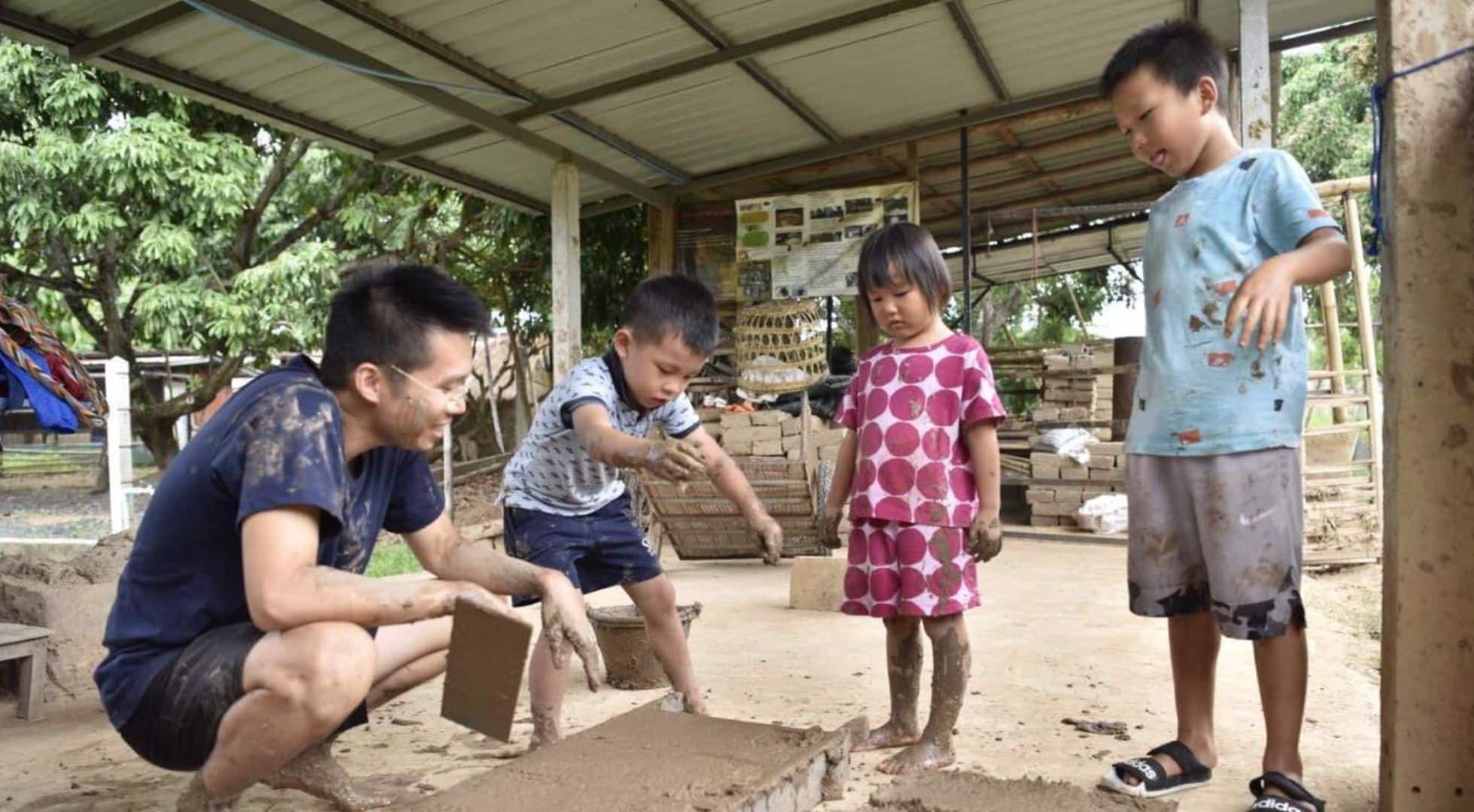 EarthHomeThailand Eco-Friendly Accommodation in Earth Home Thailand where you can learn how to build a home