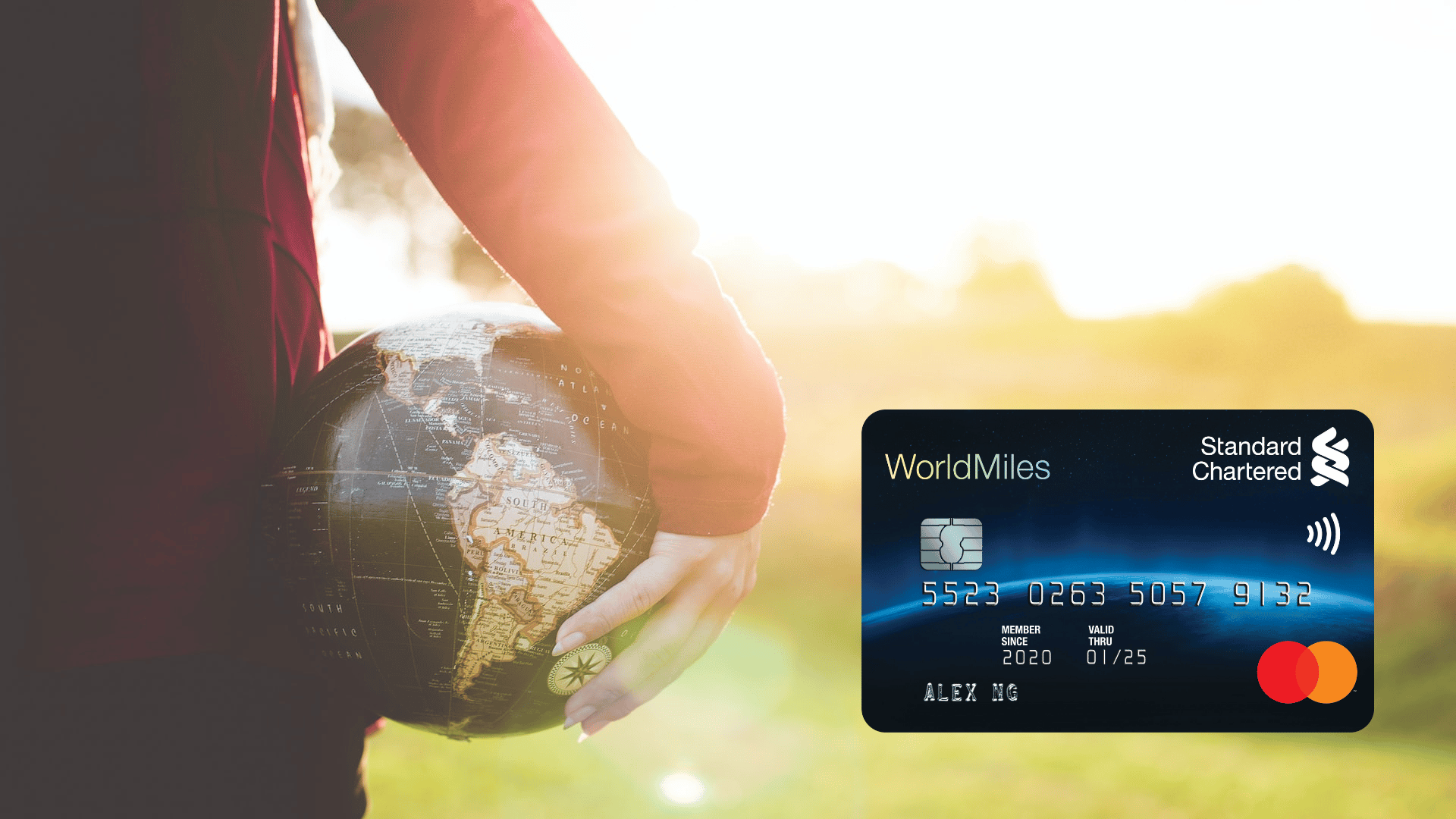 standard chartered worldmiles travel credit cards