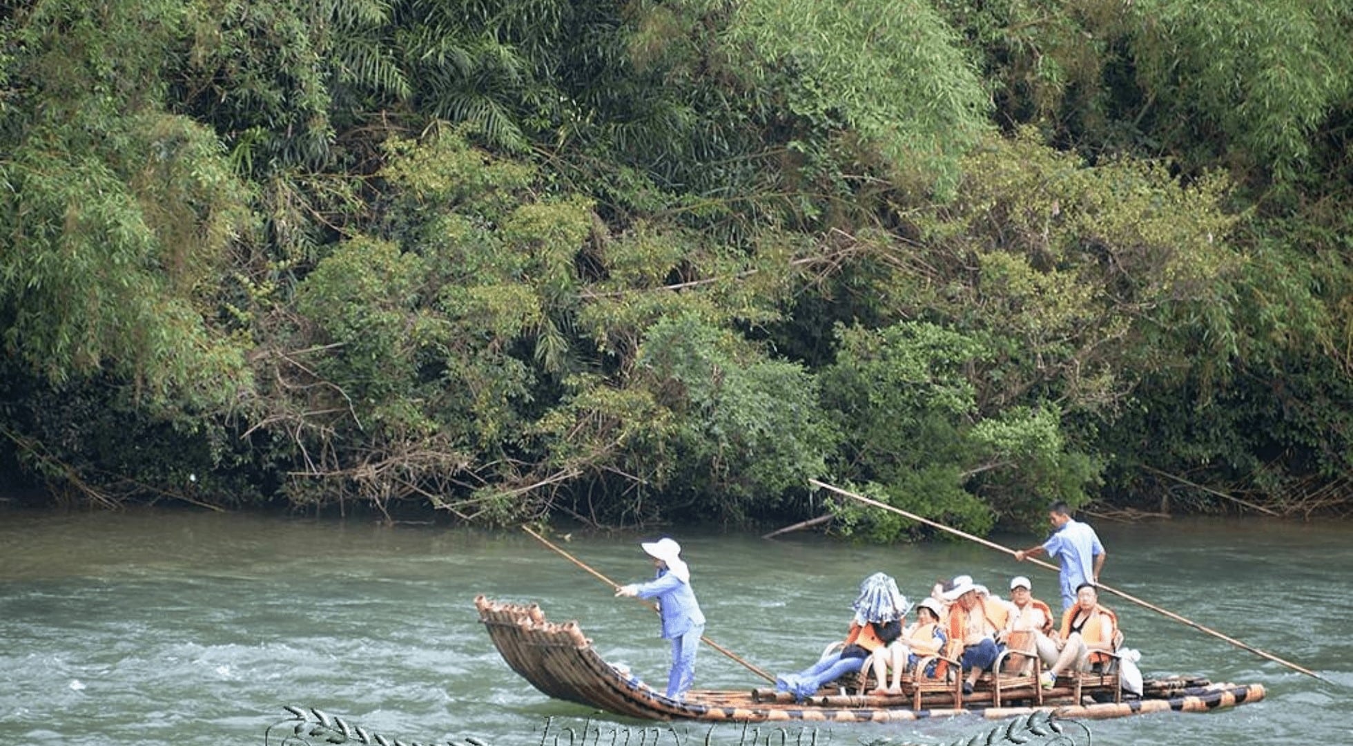 tea trip china bamboo rafting tea trip-china-bamboo rafting
