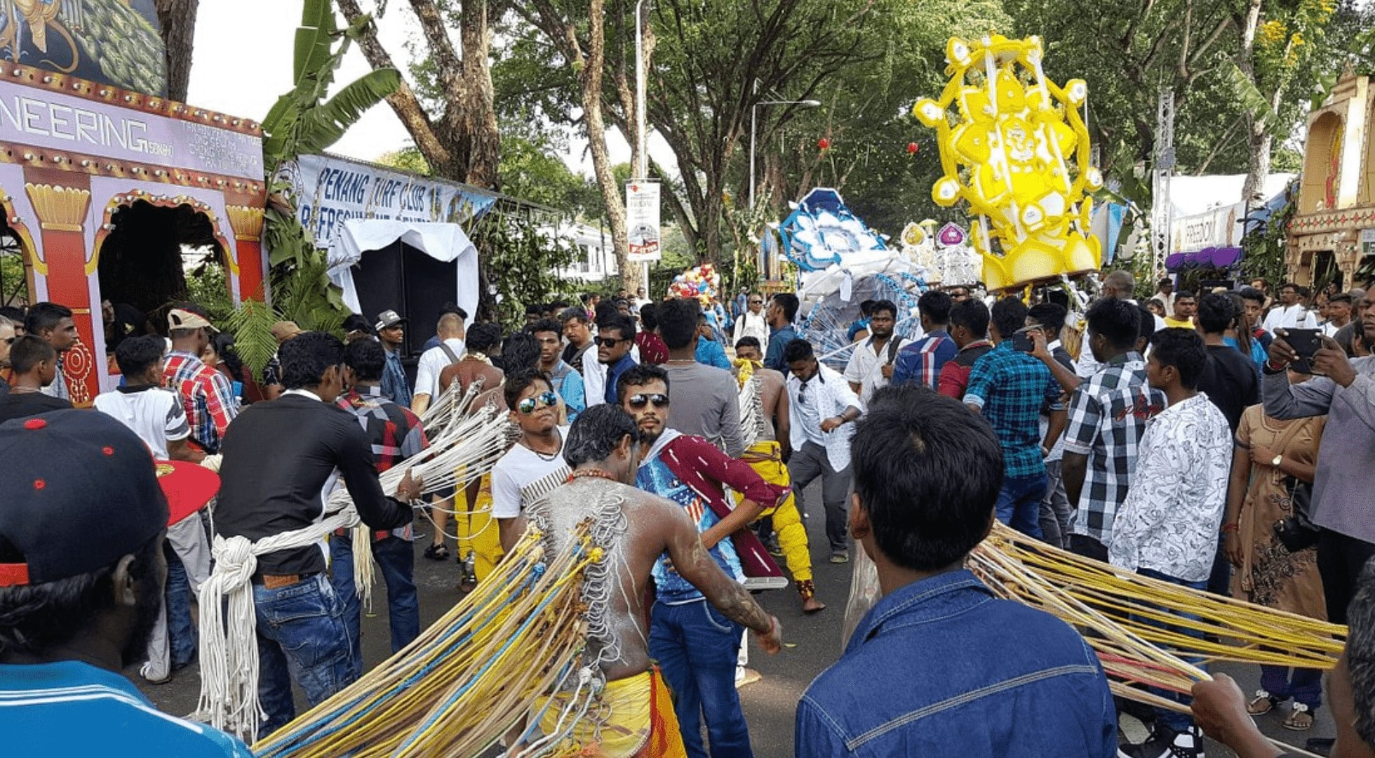 thaipusam malaysia - body piercing