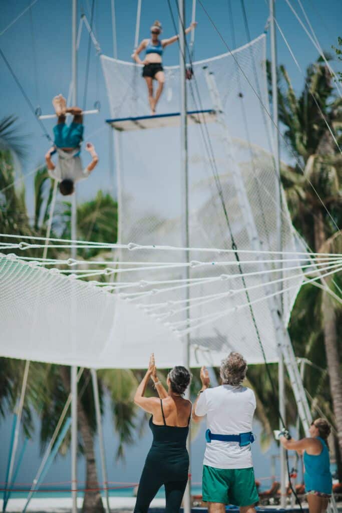 Club Med Finolhu Villas-Maldives-Trapeze