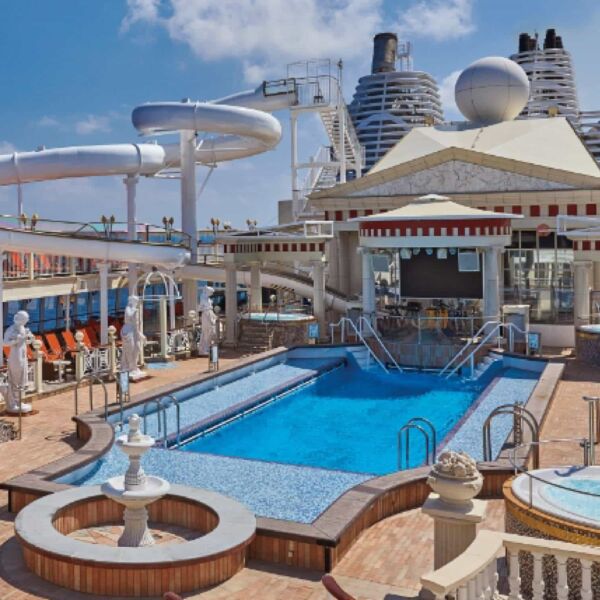 Resorts World One Cruise Sundeck