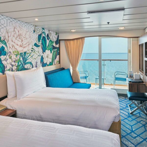 Resorts World One Cruise Cabin Room with Balcony
