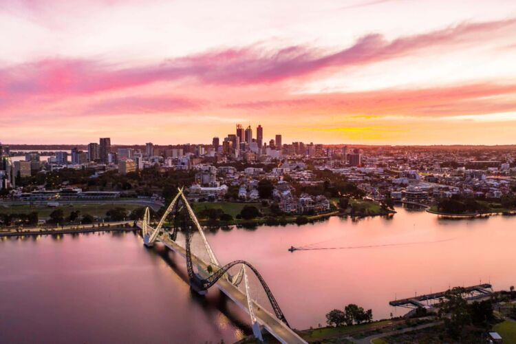 Matagarup Bridge, Perth Matagarup Bridge, Perth, Western Australia