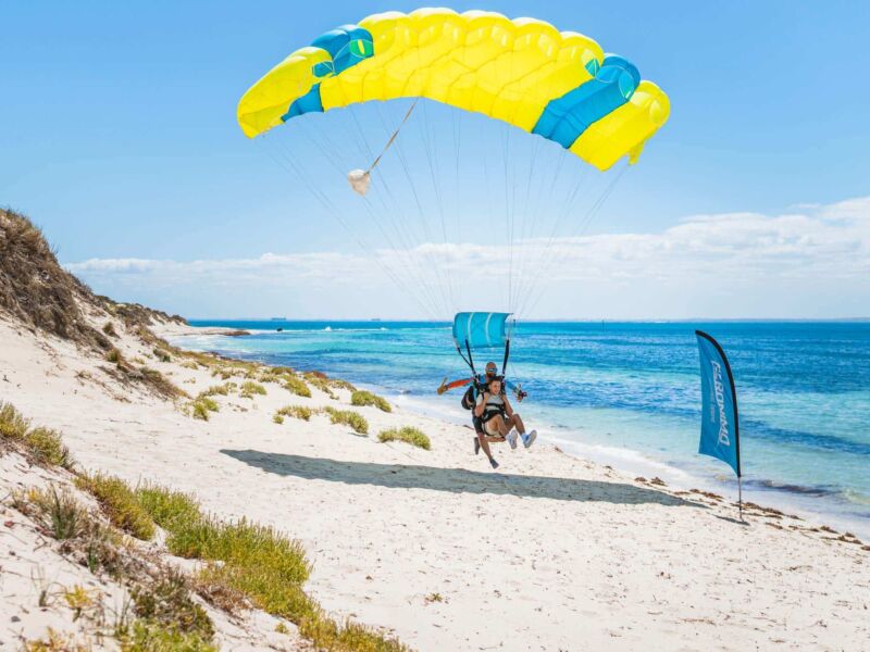 Western Australia Perth Rottnest Island Skydiving
