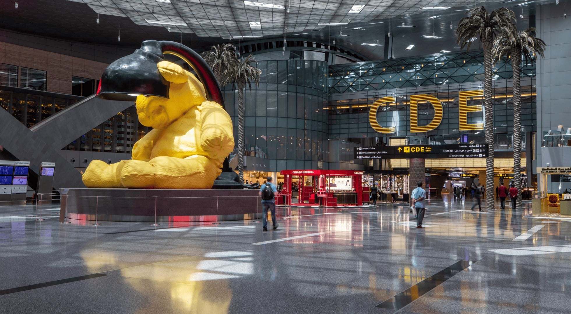 qatar travel - hamad international airport