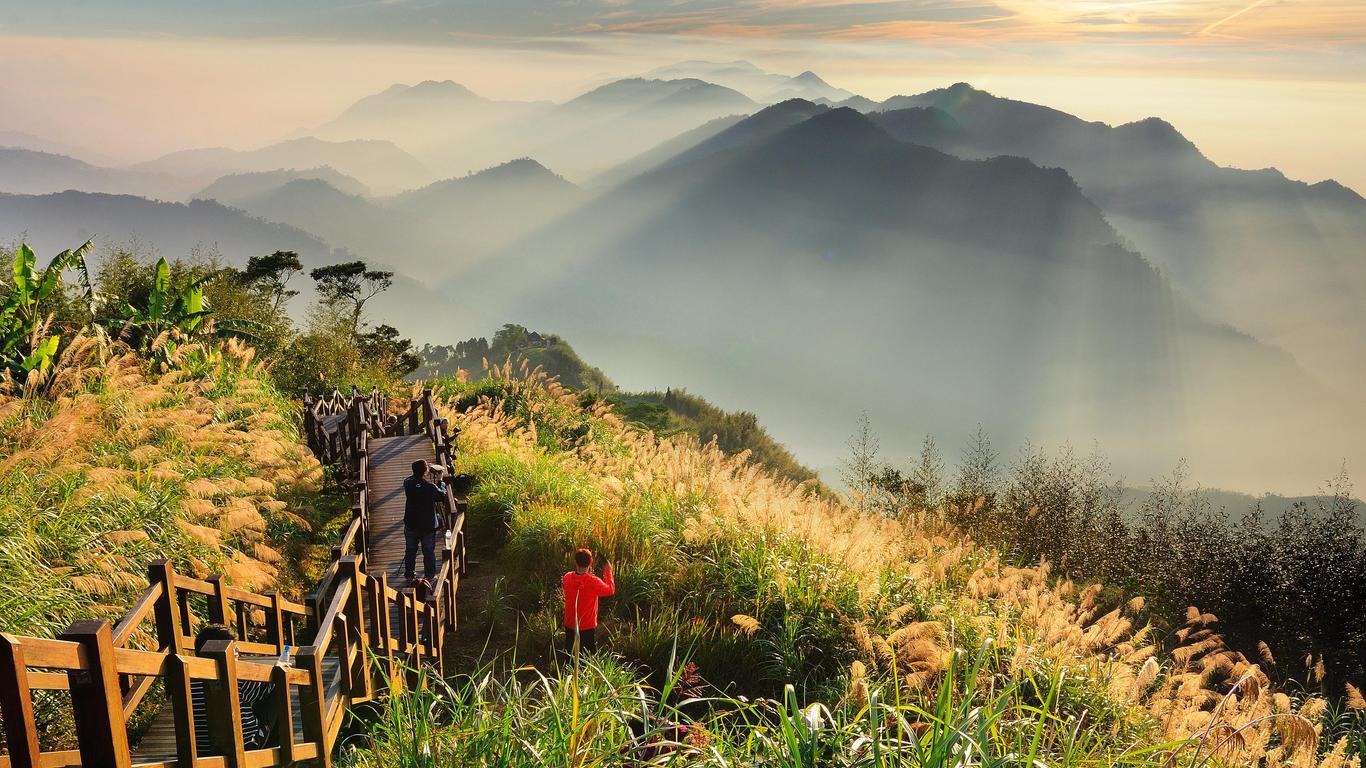 Alishan National Forest Recreation Area Taiwan