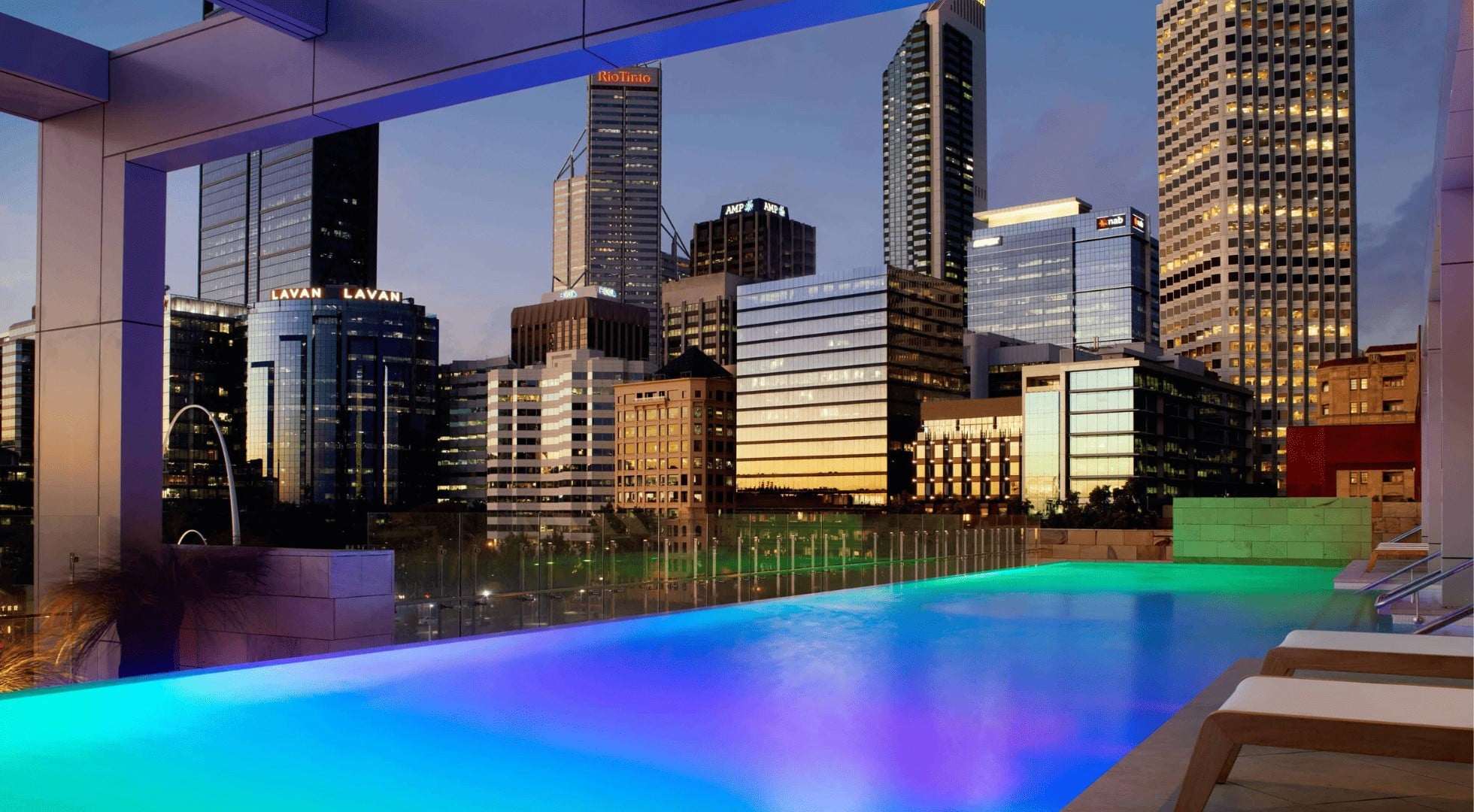 infinity pool - ritz-carlton - perth