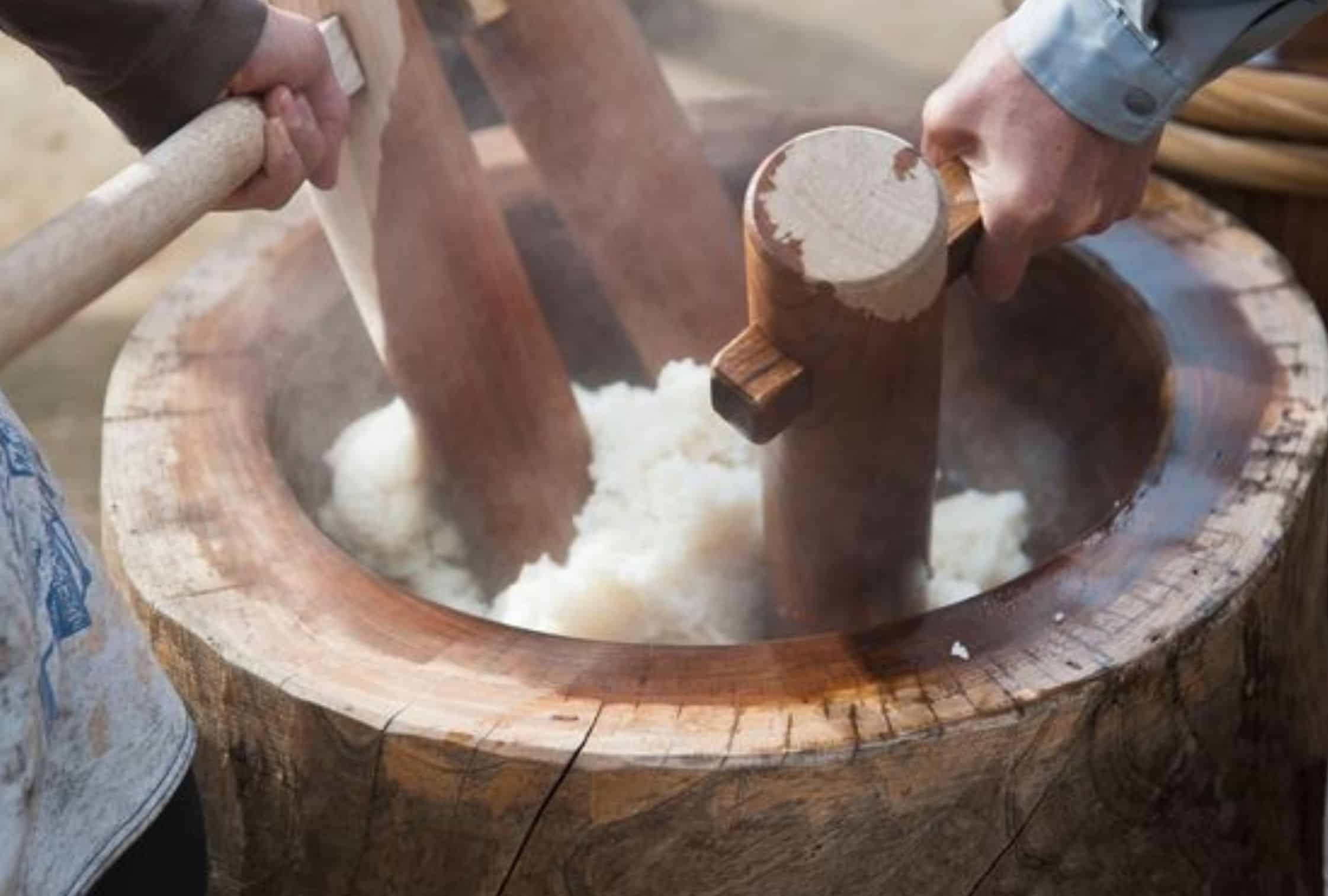 Food adventure in japan: Make mochi