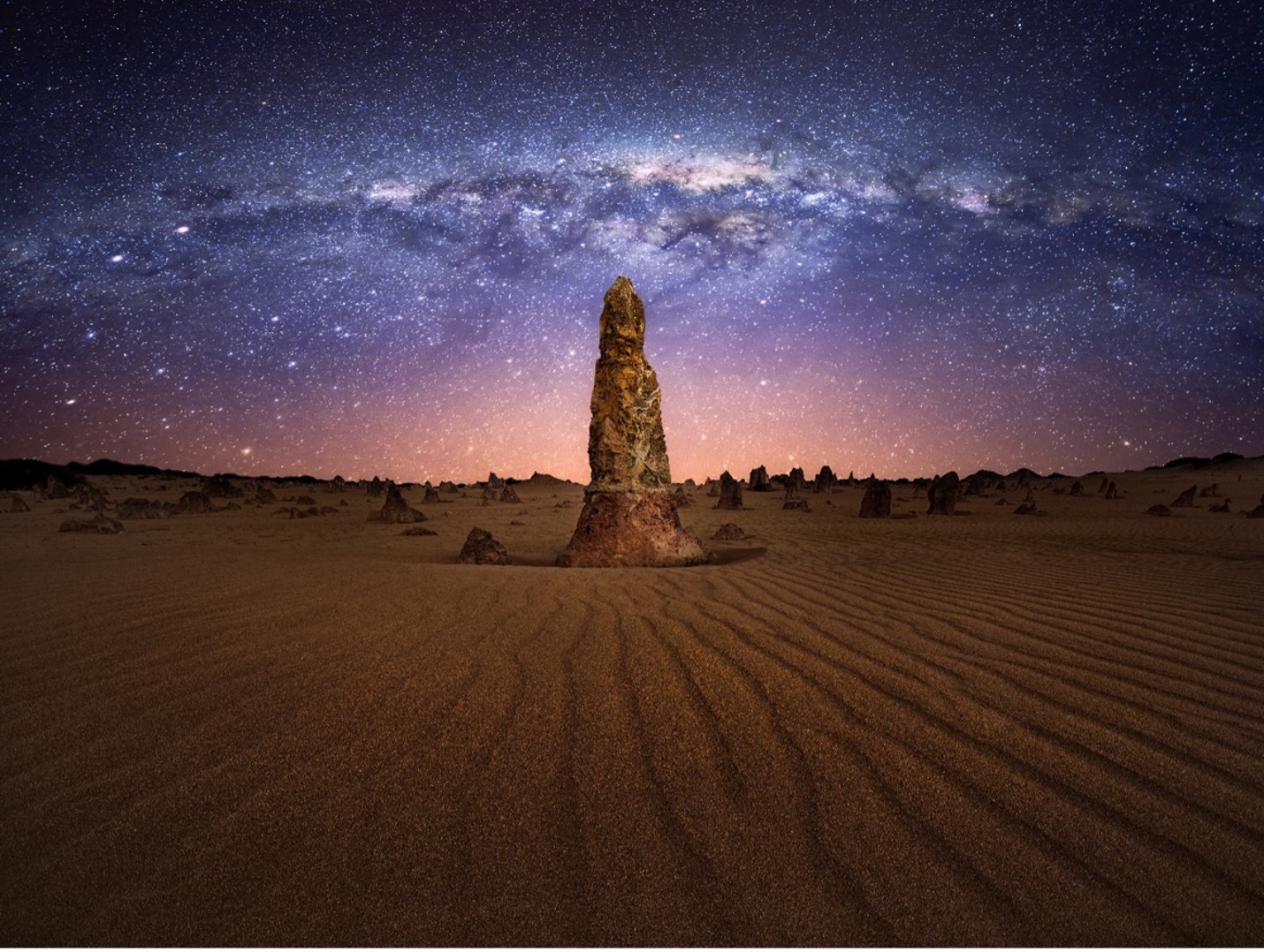 The Pinnacles Nambung National Park. Photo credit Tourism Western Australia