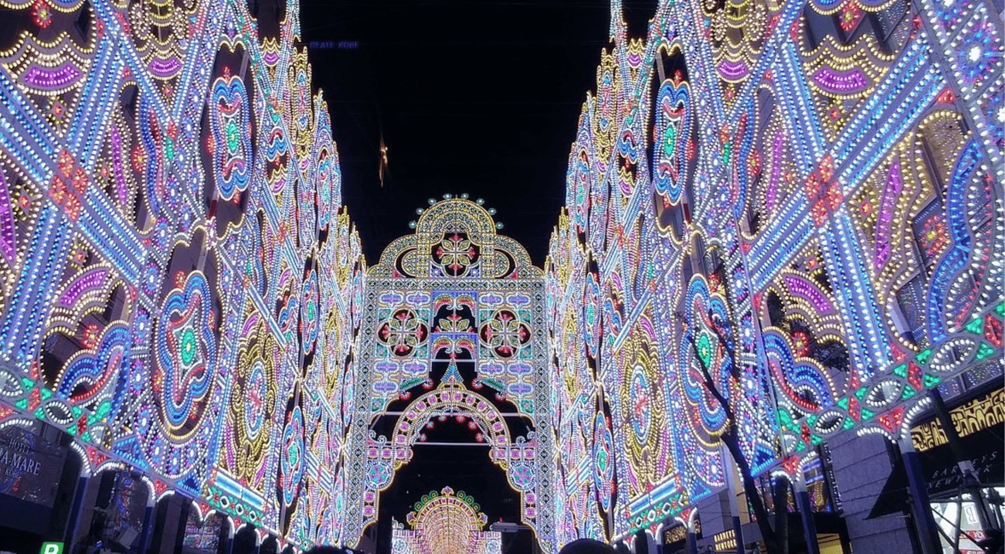 annual light festivals - kobe - japan