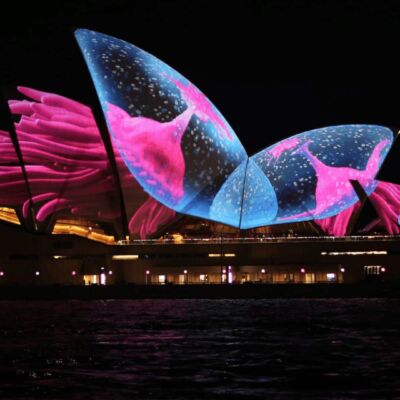annual light festivals -vivid sydney - australia