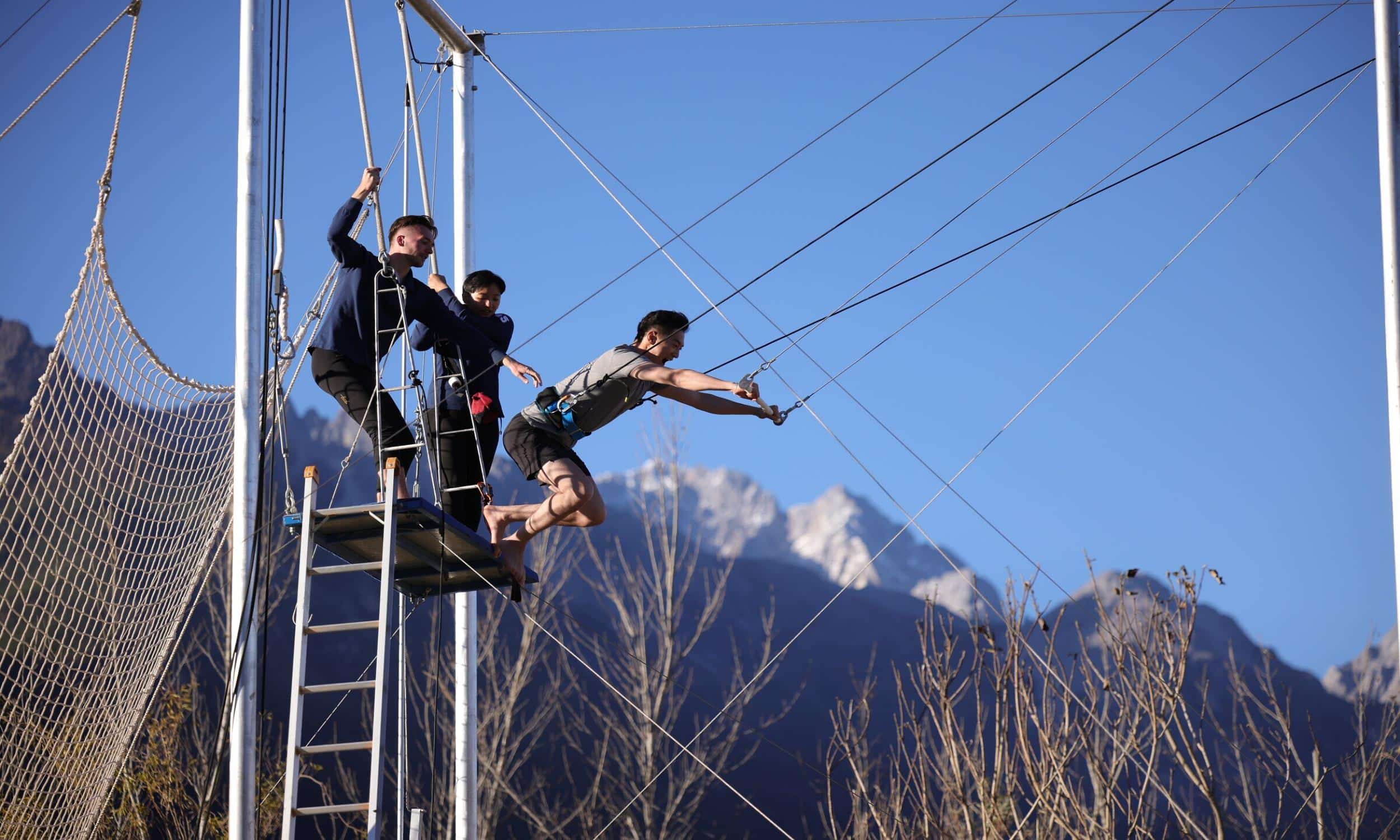 Lijiang ClubMed Activities Trapeze