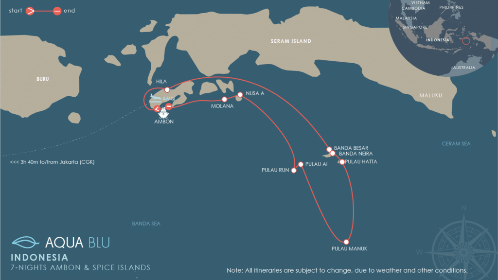 AQUA BLU 7N Ambon Spice Islands