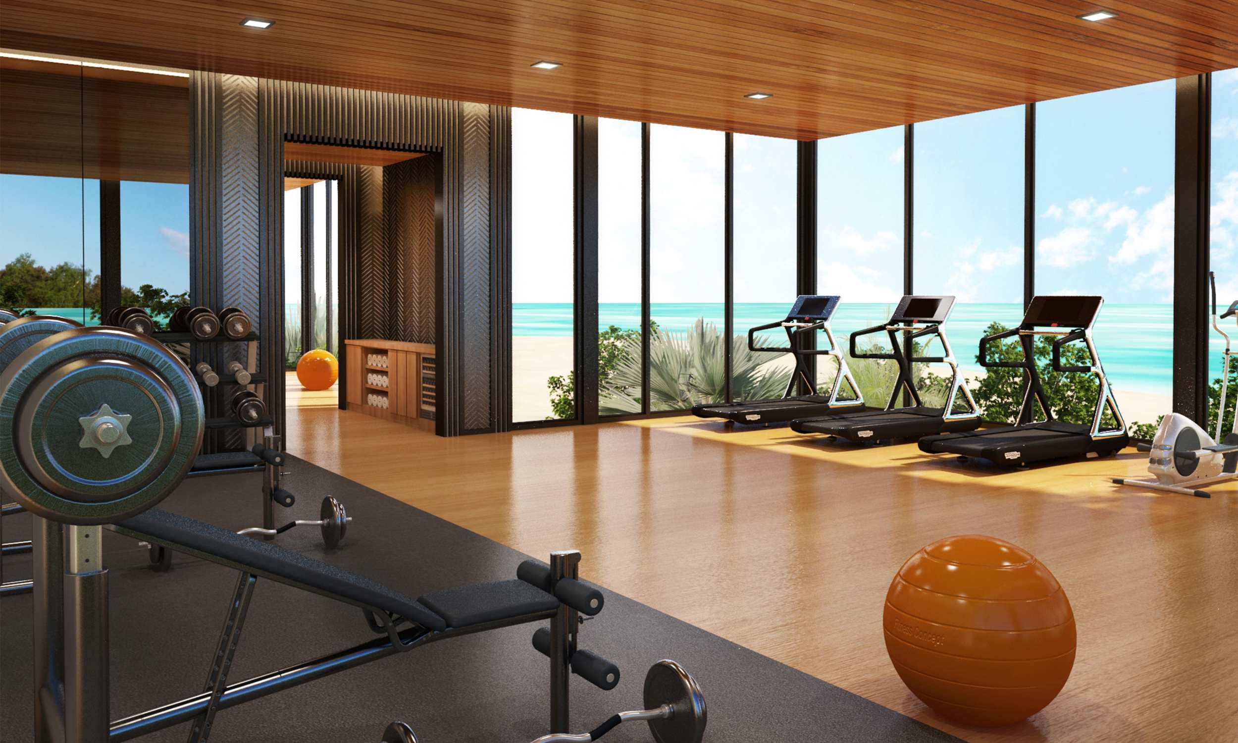 Marriott Perhentian Gym Room, Marriott Perhentian Resort, Perhentian Marriott Resort
