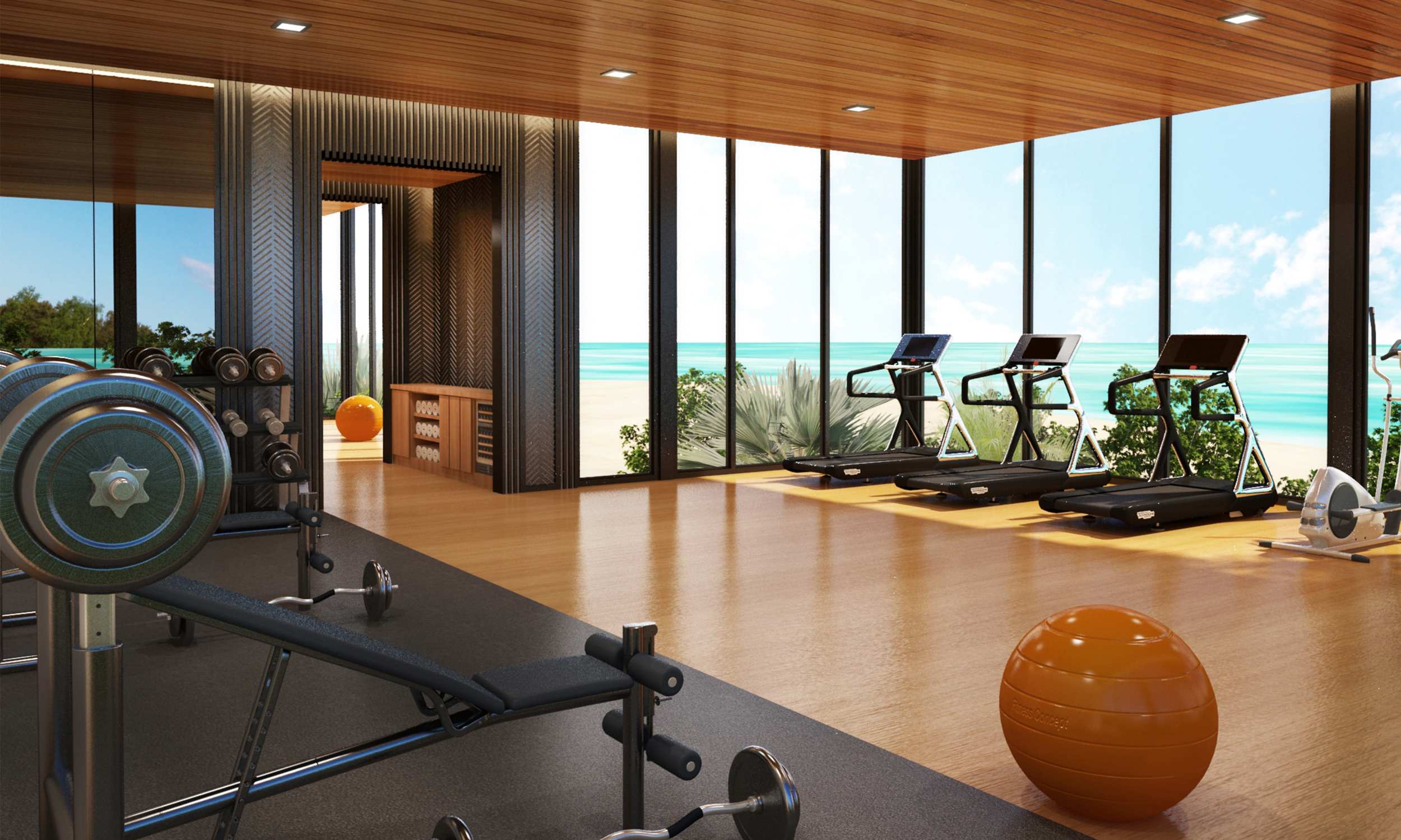 Marriott Perhentian Gym Room