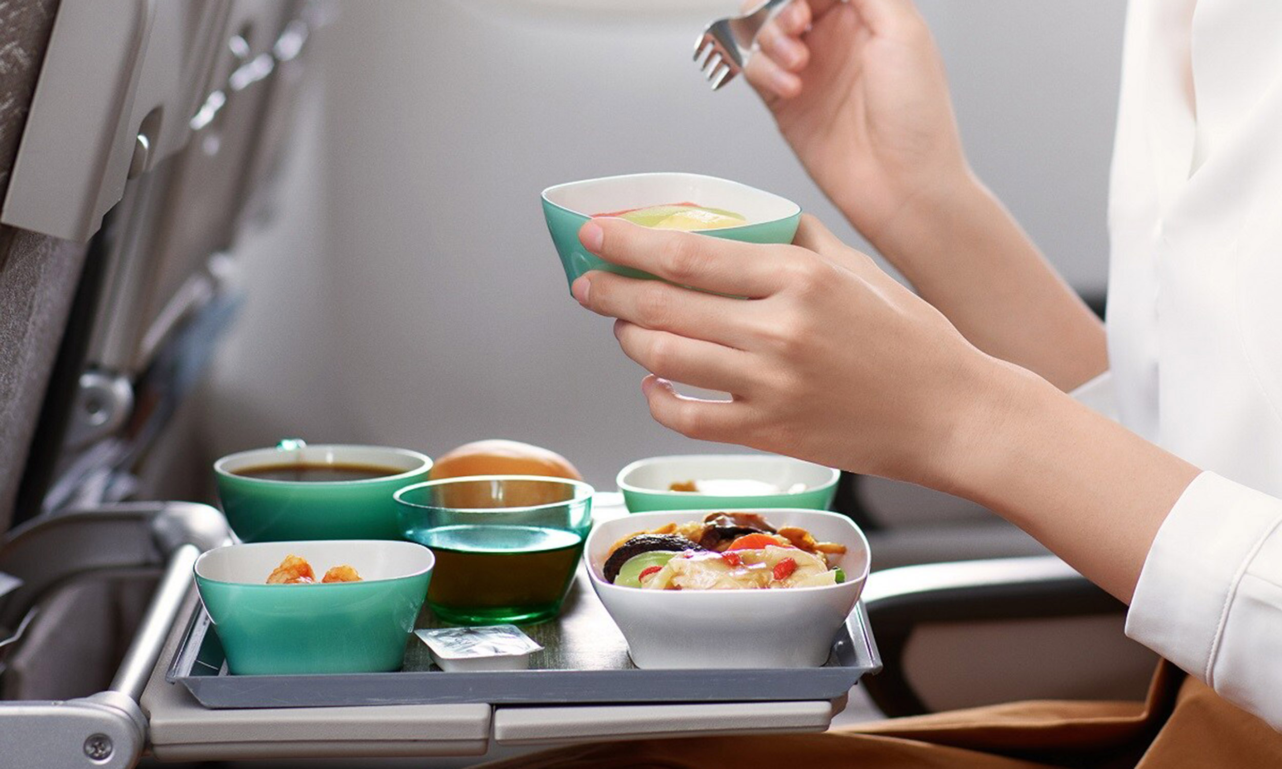 Eva Air, Economy cuisine