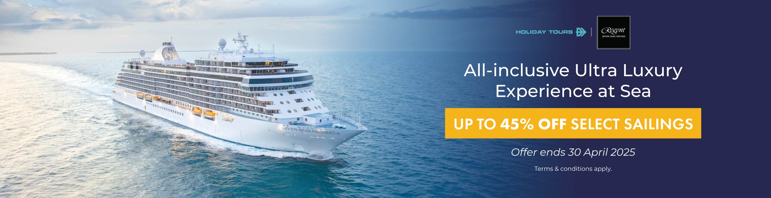 Regent seven seas web banner offer