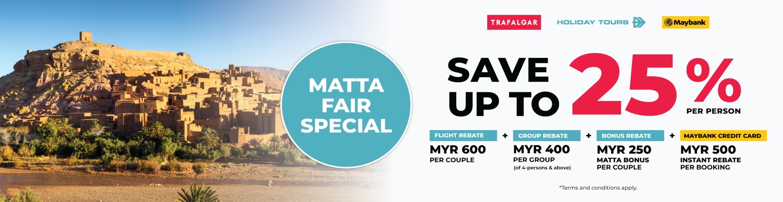 Trafalgar MATTA Promo April 2025