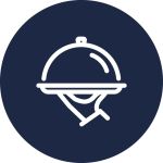 ICONS-04 Buffet-style breakfast and lunches, a ala carte dinners