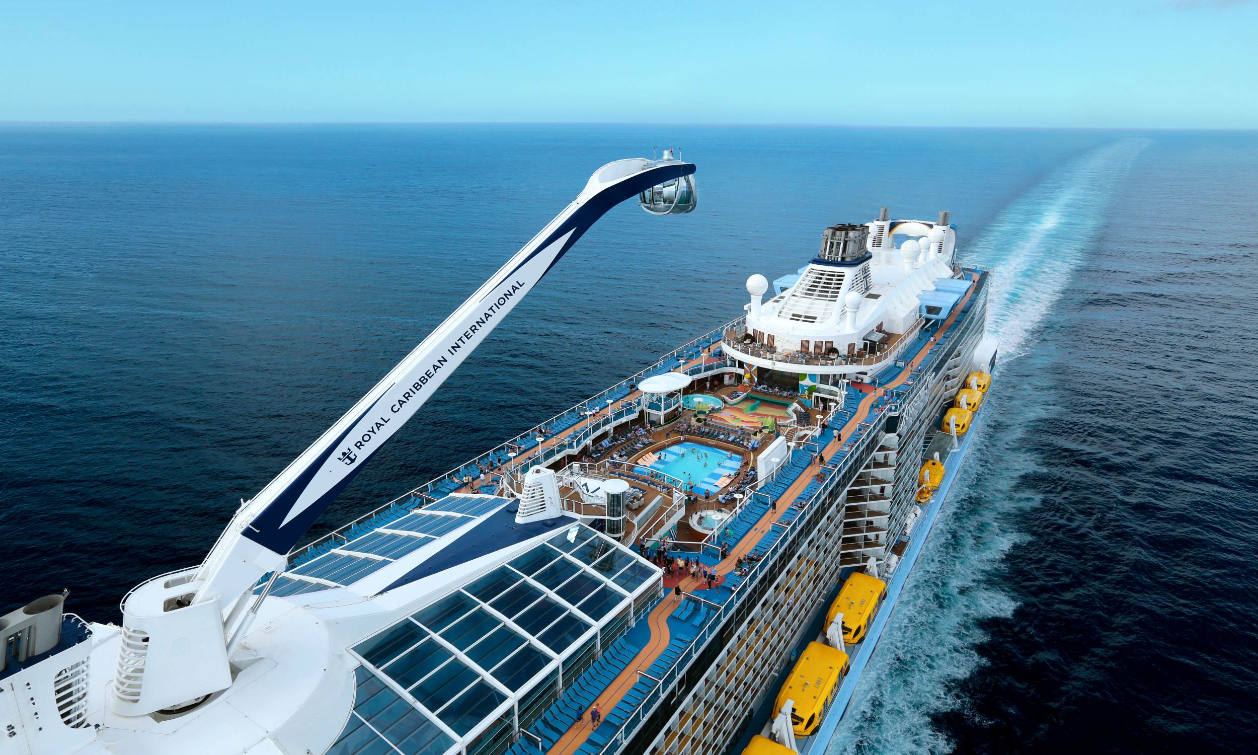 Anthem of the Seas Aerial