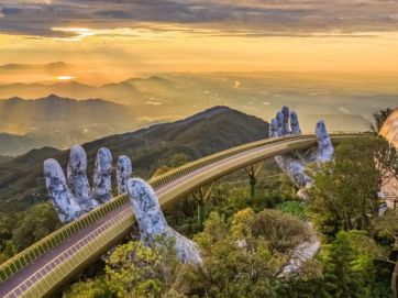 Golden Bridge, Danang, Vietnam