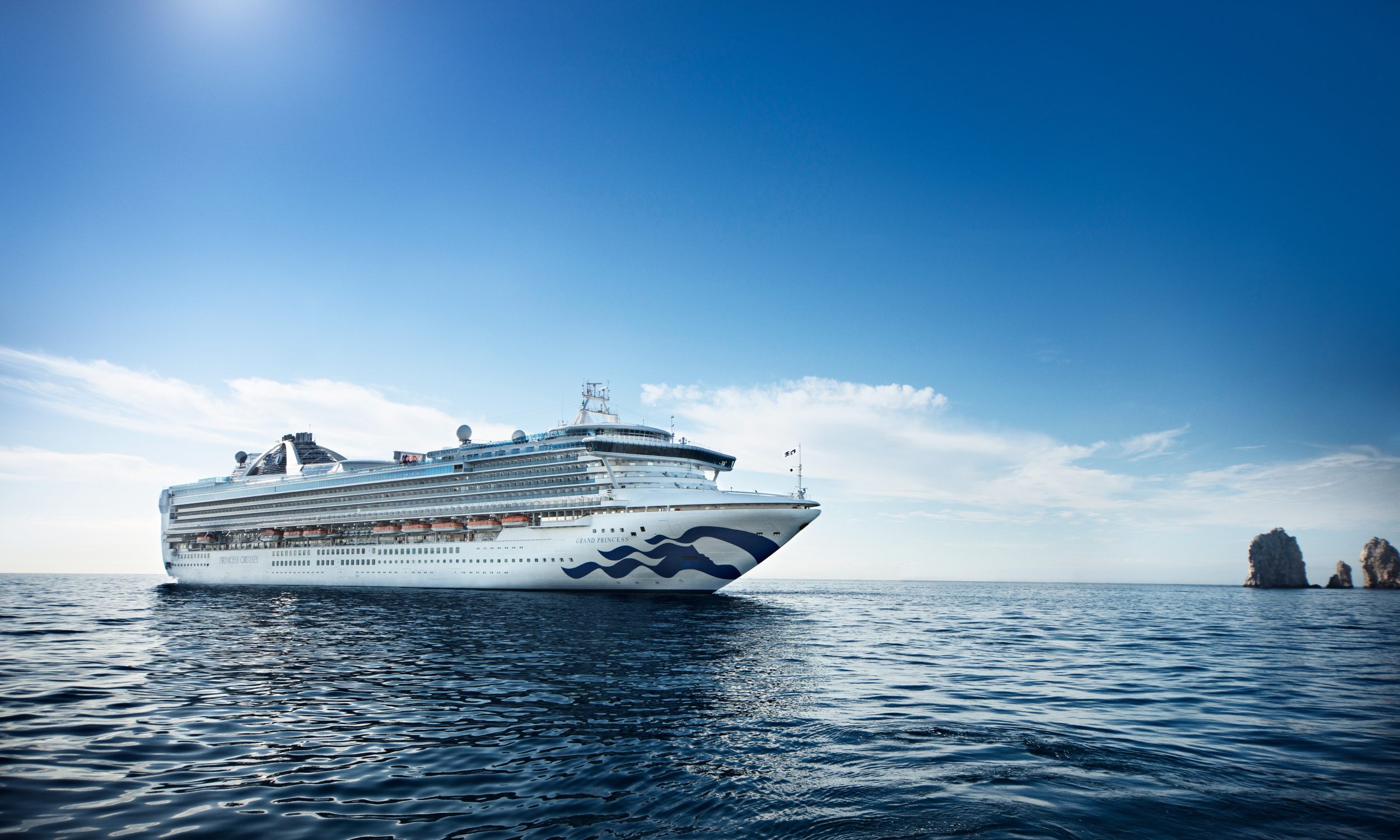 Princess Cruise's Grand Princess at Sea