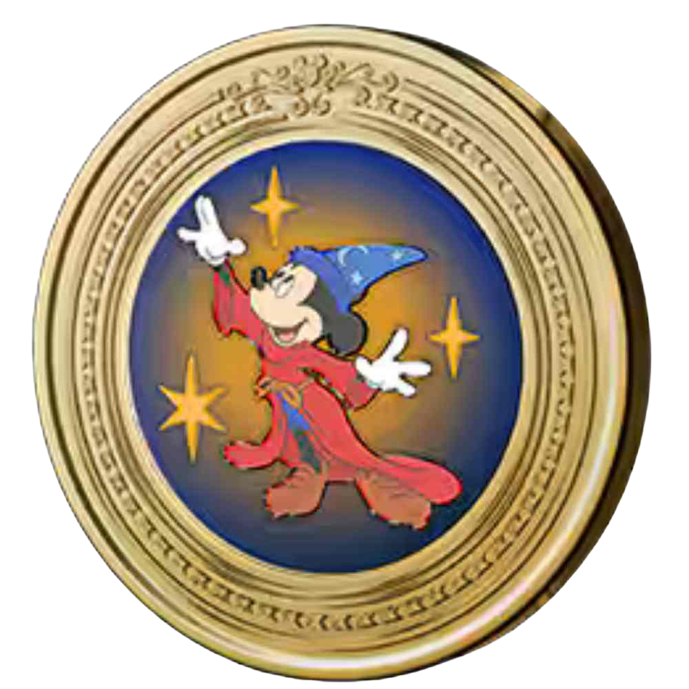 Imagination Garden Medallion Transparent