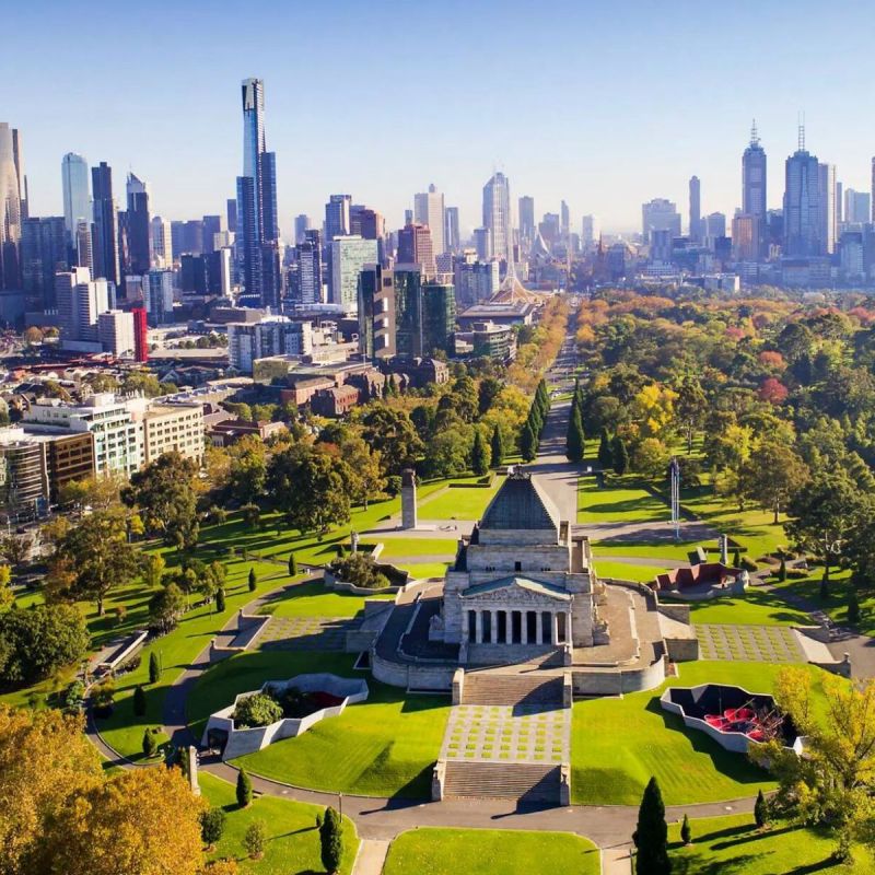 Shrine of Remembrance, Kings' Domain, Melbourne VIC Shrine of Remembrance, Kings' Domain, Melbourne VIC