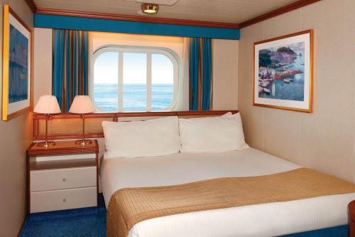 Crown Princess Oceanview Room
