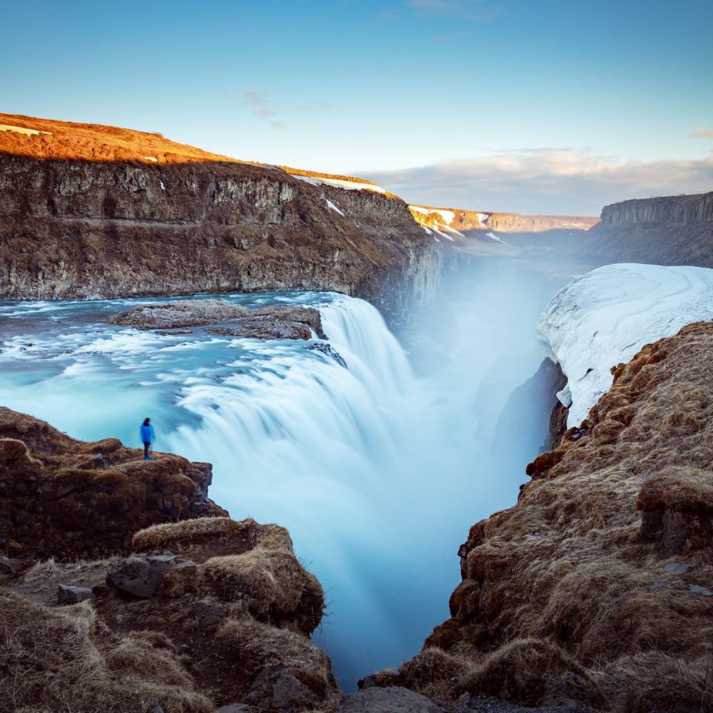 Gullfoss Falls, Reykjavik, Iceland