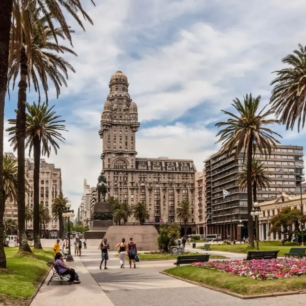 Salvo Palace, Independence Plaza - Montevideo, Uruguay
