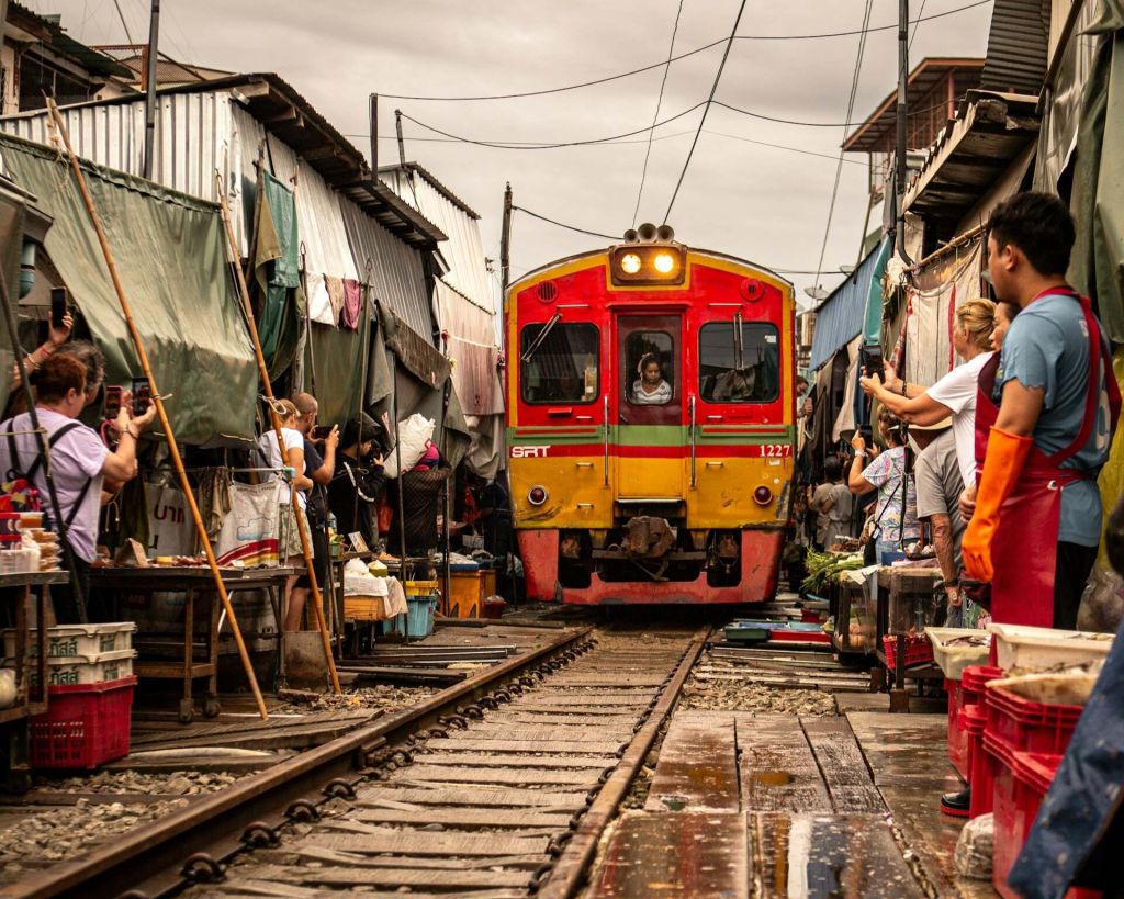 Mae Klong Railway Market