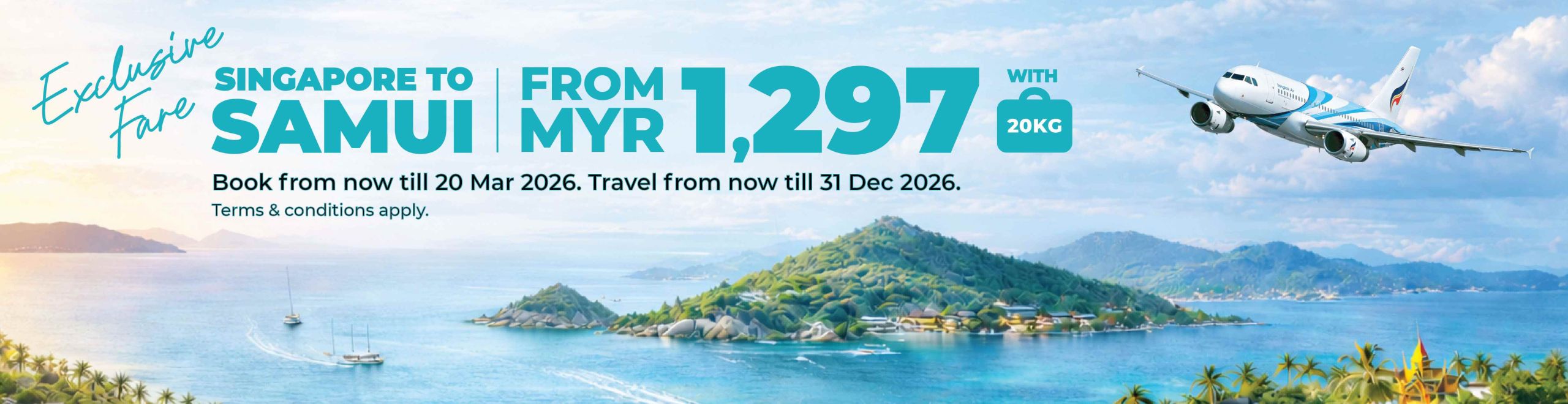 Bangkok Airways banner