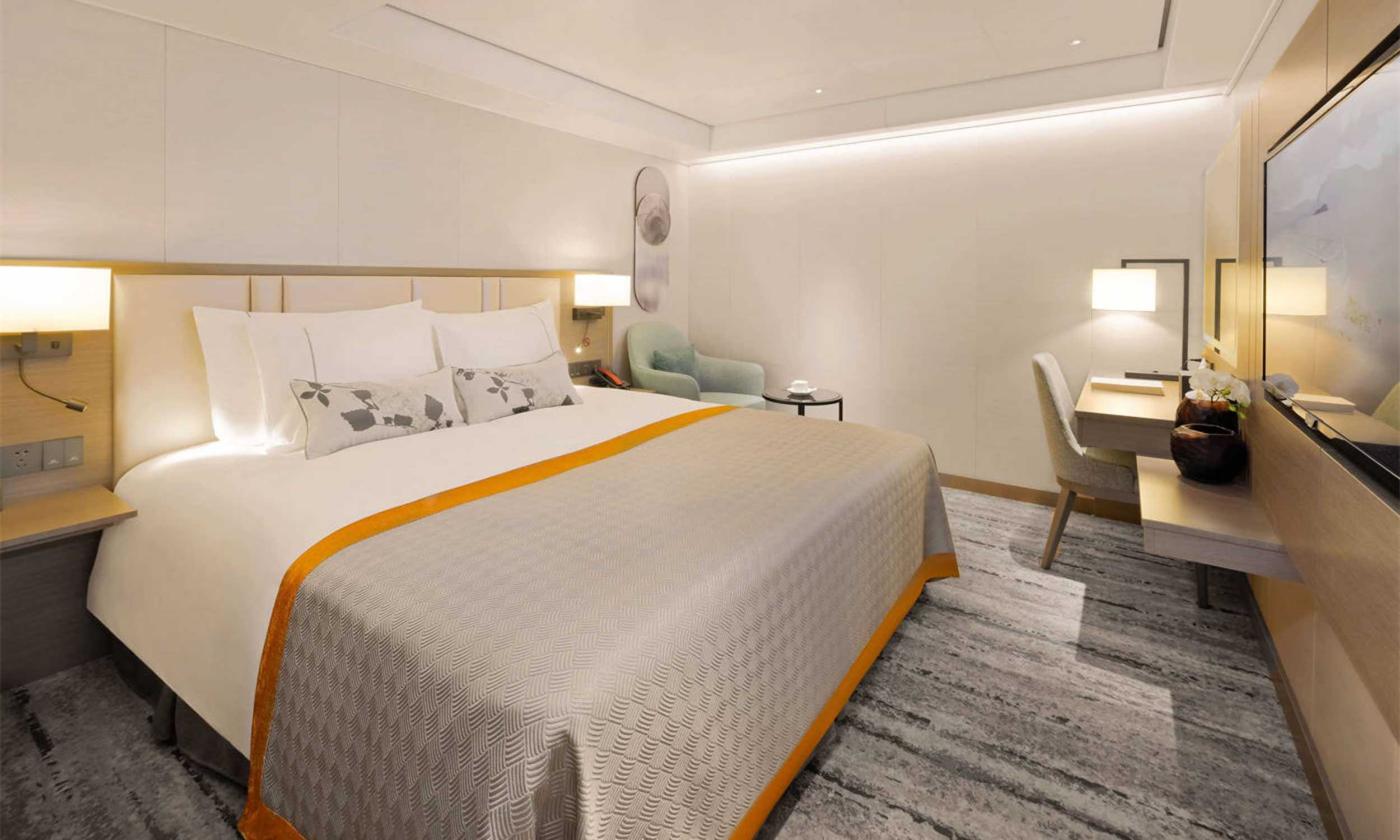 Interior Cabin 内舱标准间