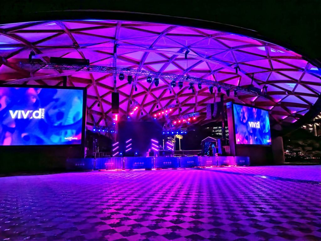 Winter in Australia Vivid Sydney