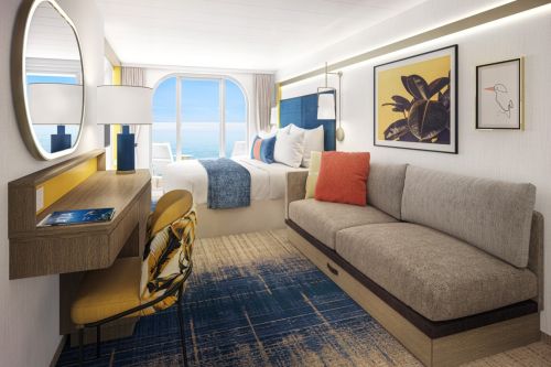 Ocean view balcony