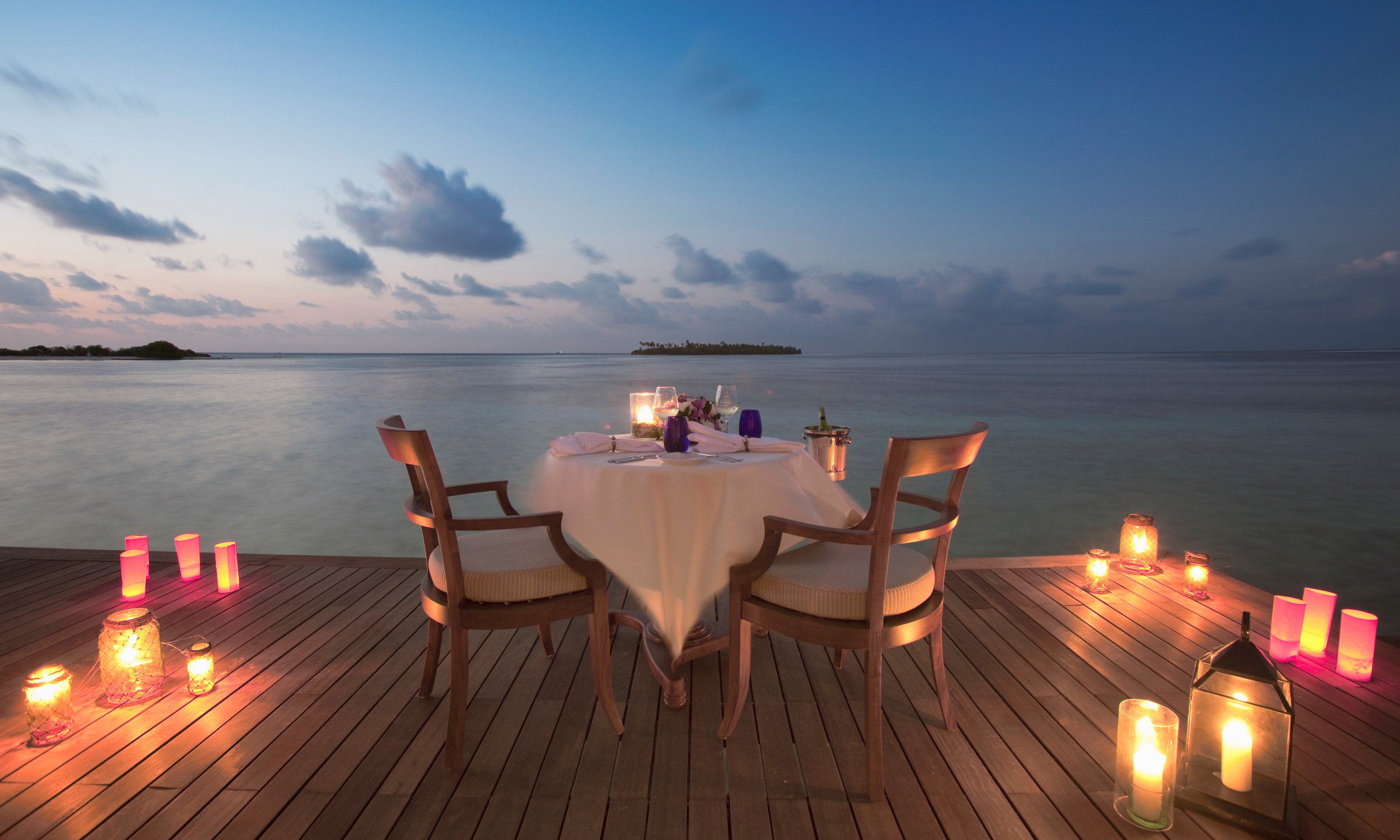 Private Dining The Residence Maldives at Dhigurah