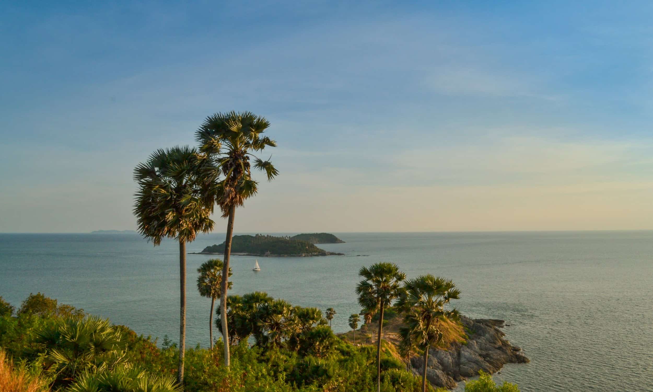 Sunset at Promthep Cape Thailand