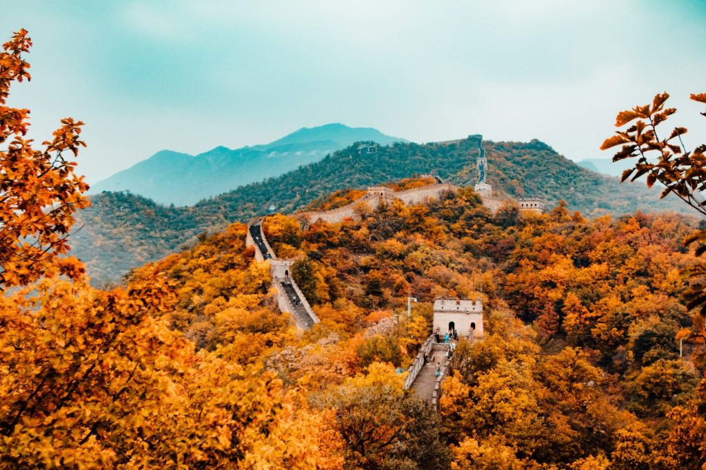 Autumn Travel Great Wall of China